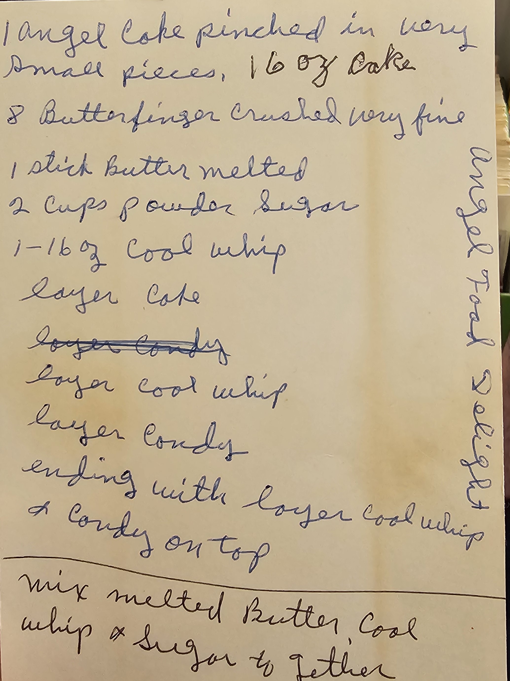 Angel Food Delight dessert